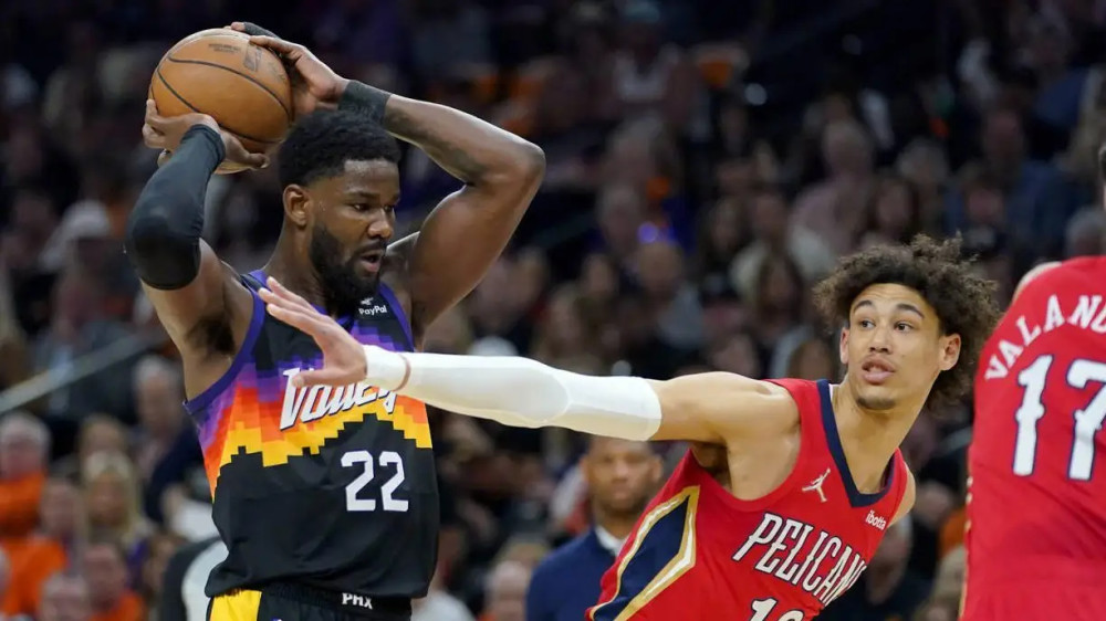  艾顿防守端统治太阳压制鹈鹕取胜  